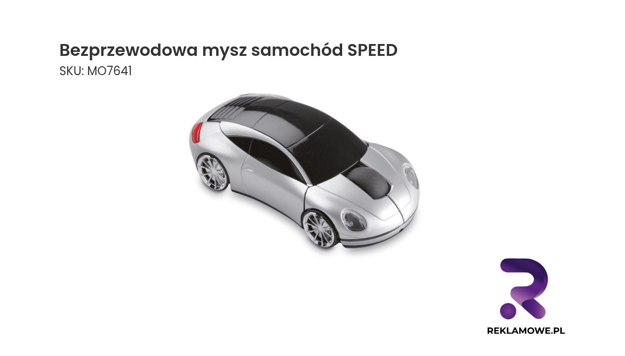 Bezprzewodowa mysz, samochód SPEED Bezprzewodowa mysz w kształcie samochodu model SPEED