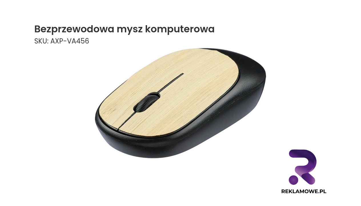 Bezprzewodowa mysz komputerowa – ergonomiczna mysz do pracy i codziennego użytku