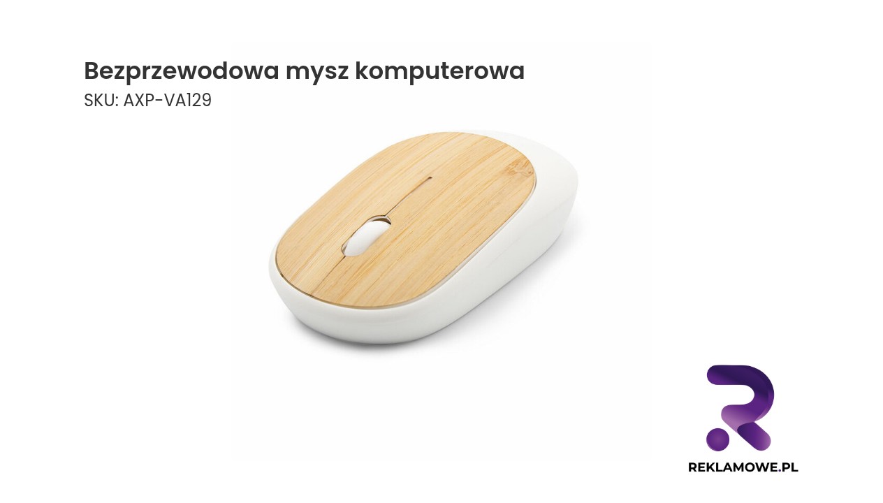 Bezprzewodowa mysz komputerowa bambusowa – ekologiczna mysz do komputera