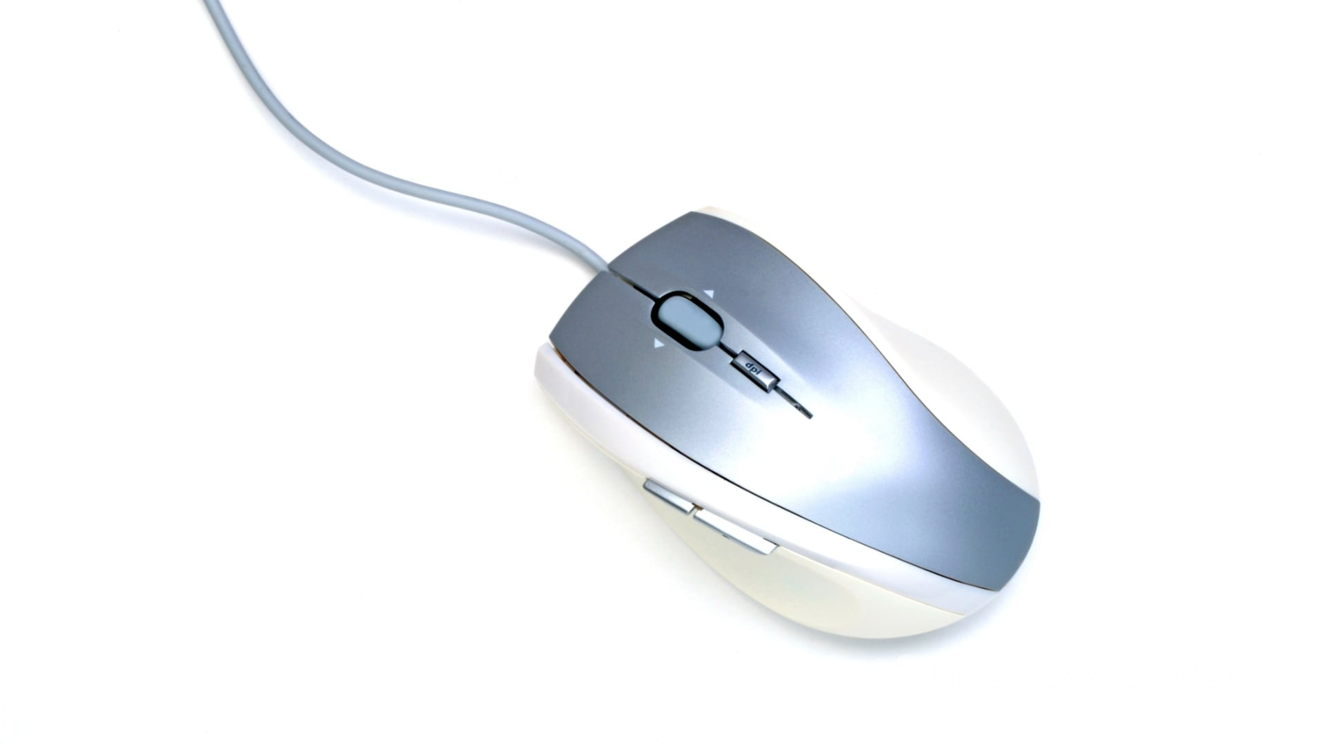 Myszka reklamowa na biurku