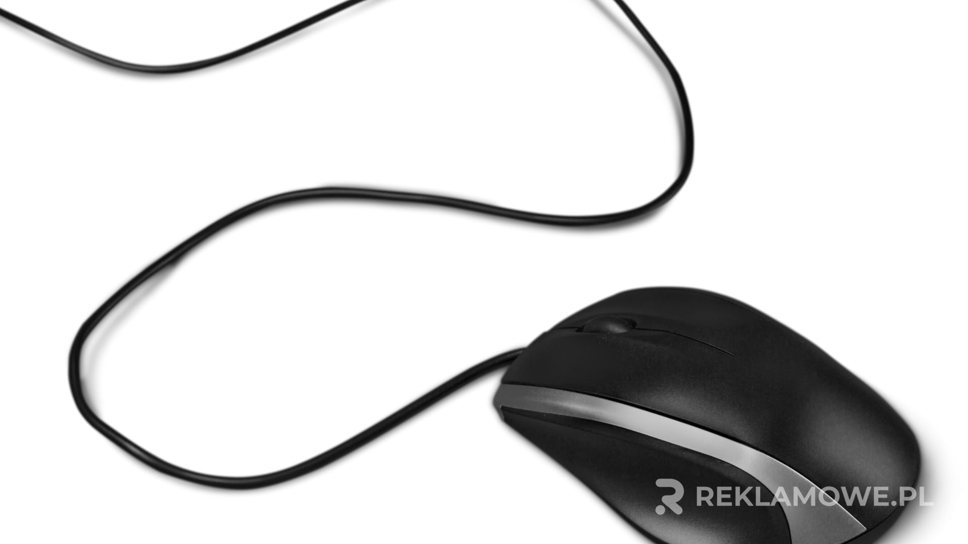 Zindywidualizowana myszka reklamowa na biurku